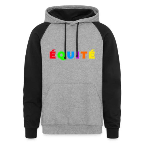 Color Equity - Unisex Colorblock Hoodie