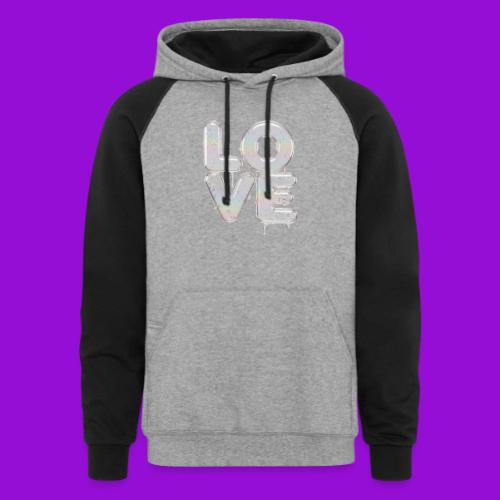 Love - Unisex Colorblock Hoodie