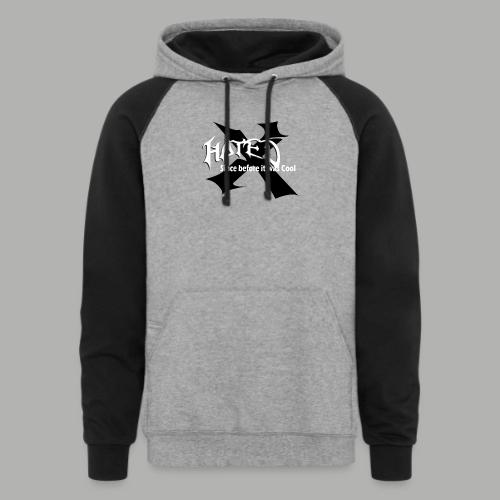 Hated Front - Unisex Colorblock Hoodie
