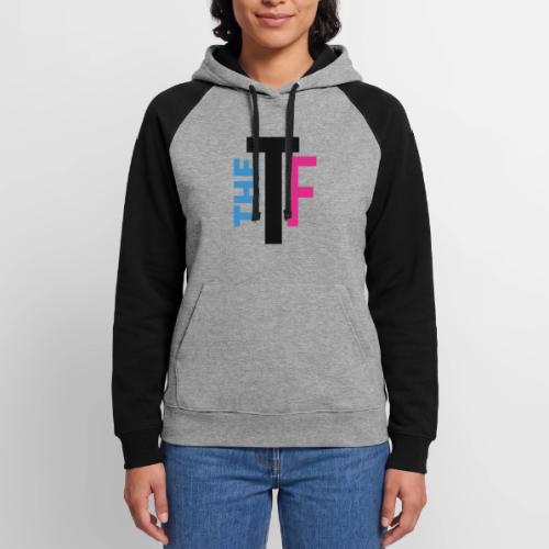 TTF Blue, Black & Pink - Unisex Colorblock Hoodie