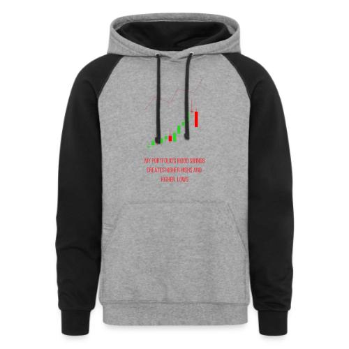 Technical Analysis Trading T-Shirt| Sarcastic - Unisex Colorblock Hoodie
