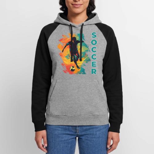 Soccer Hero Mode - Unisex Colorblock Hoodie