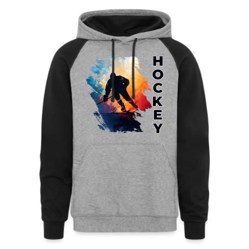 Hockey Moves - Unisex Colorblock Hoodie