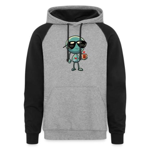 Smoon_I love Mrs S Tint - Unisex Colorblock Hoodie