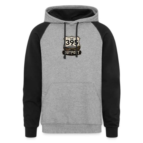 395 Outpost Shield - Unisex Colorblock Hoodie