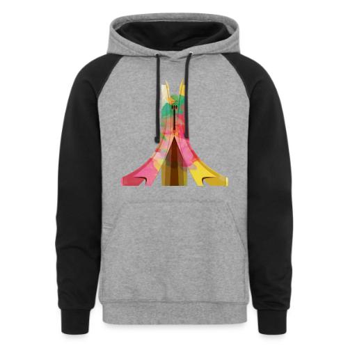 Maqam Echahid: Martyr's Memorial - Unisex Colorblock Hoodie