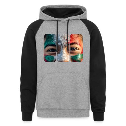 Colors of México - Unisex Colorblock Hoodie