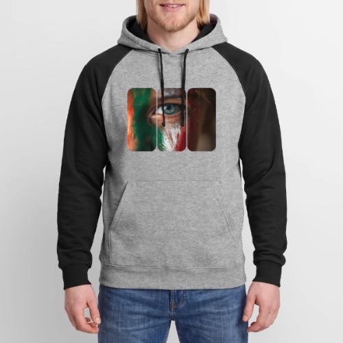 Mexico: Pride in Three Colors - Unisex Colorblock Hoodie
