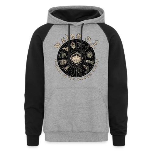 Weird NJ – Zodiac of the Garden State - Unisex Colorblock Hoodie