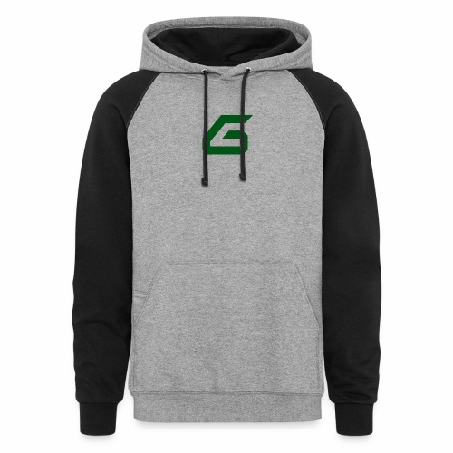 The New Era M/V Sweatshirt Logo - Green - Unisex Colorblock Hoodie
