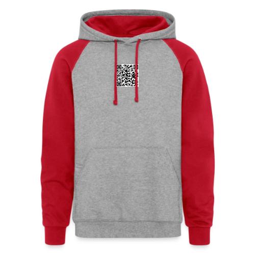 business series webinar social commerce funnel - Unisex Colorblock Hoodie