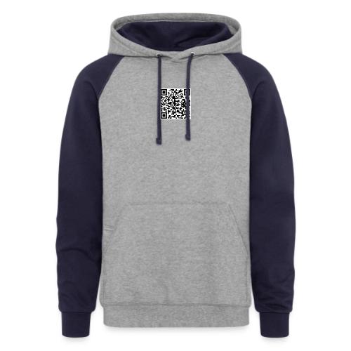 business series webinar social commerce funnel - Unisex Colorblock Hoodie