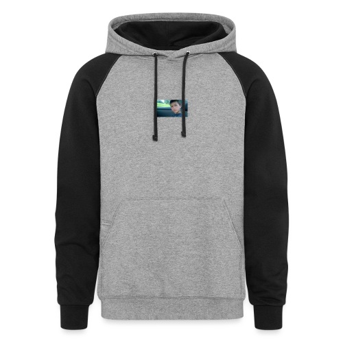 The Neiman Channel Game Show Alan's Face - Unisex Colorblock Hoodie