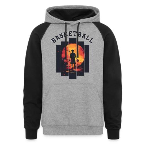 Basketball is My Game - Unisex Colorblock Hoodie
