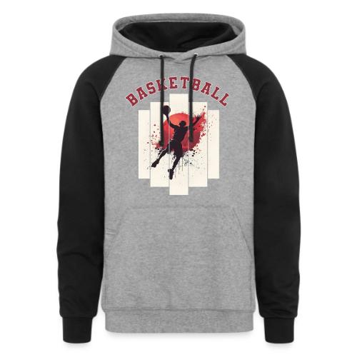 Basketball Energy - Unisex Colorblock Hoodie