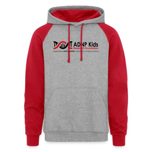 WHITE - Unisex Colorblock Hoodie