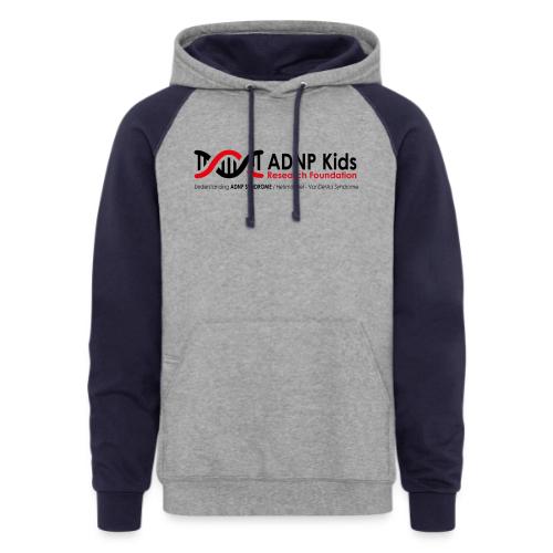 WHITE - Unisex Colorblock Hoodie