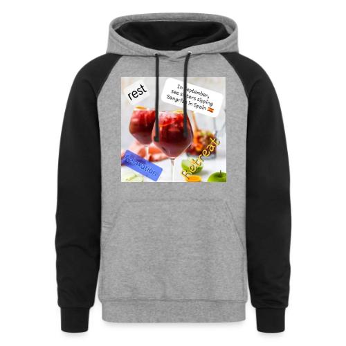 Mrs. S' GGG Theme - Unisex Colorblock Hoodie