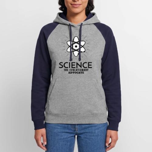 Science The Evolutionary Advocate - Unisex Colorblock Hoodie