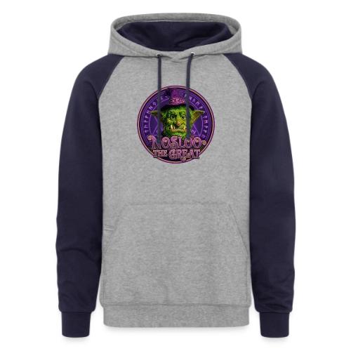 Nosloo the Great - Unisex Colorblock Hoodie