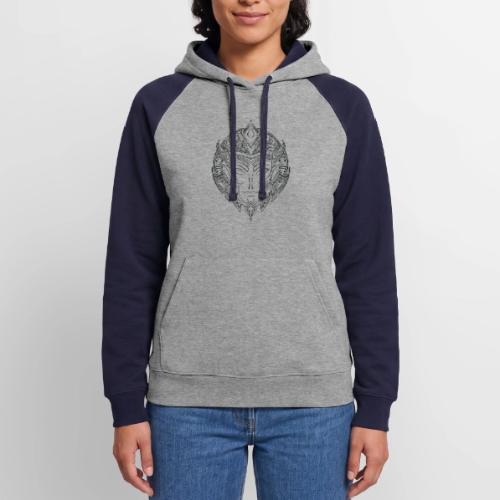 DemBoyz Logomark (Black Edition) - Unisex Colorblock Hoodie