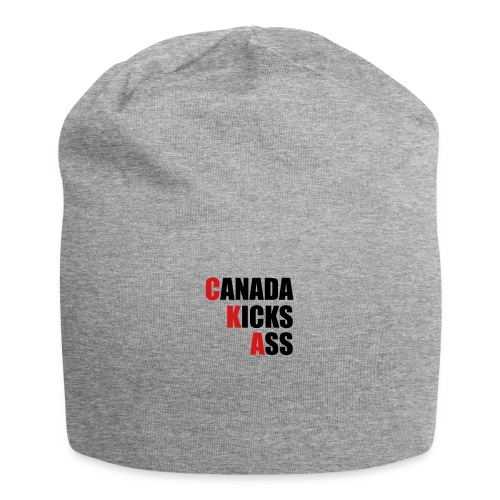 Canada Kicks Ass Vertical - Jersey Beanie