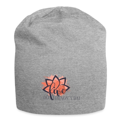 Do Five Things A Day Logo - Jersey Beanie