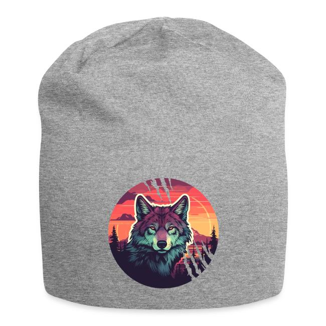Colorful Wolf Stare