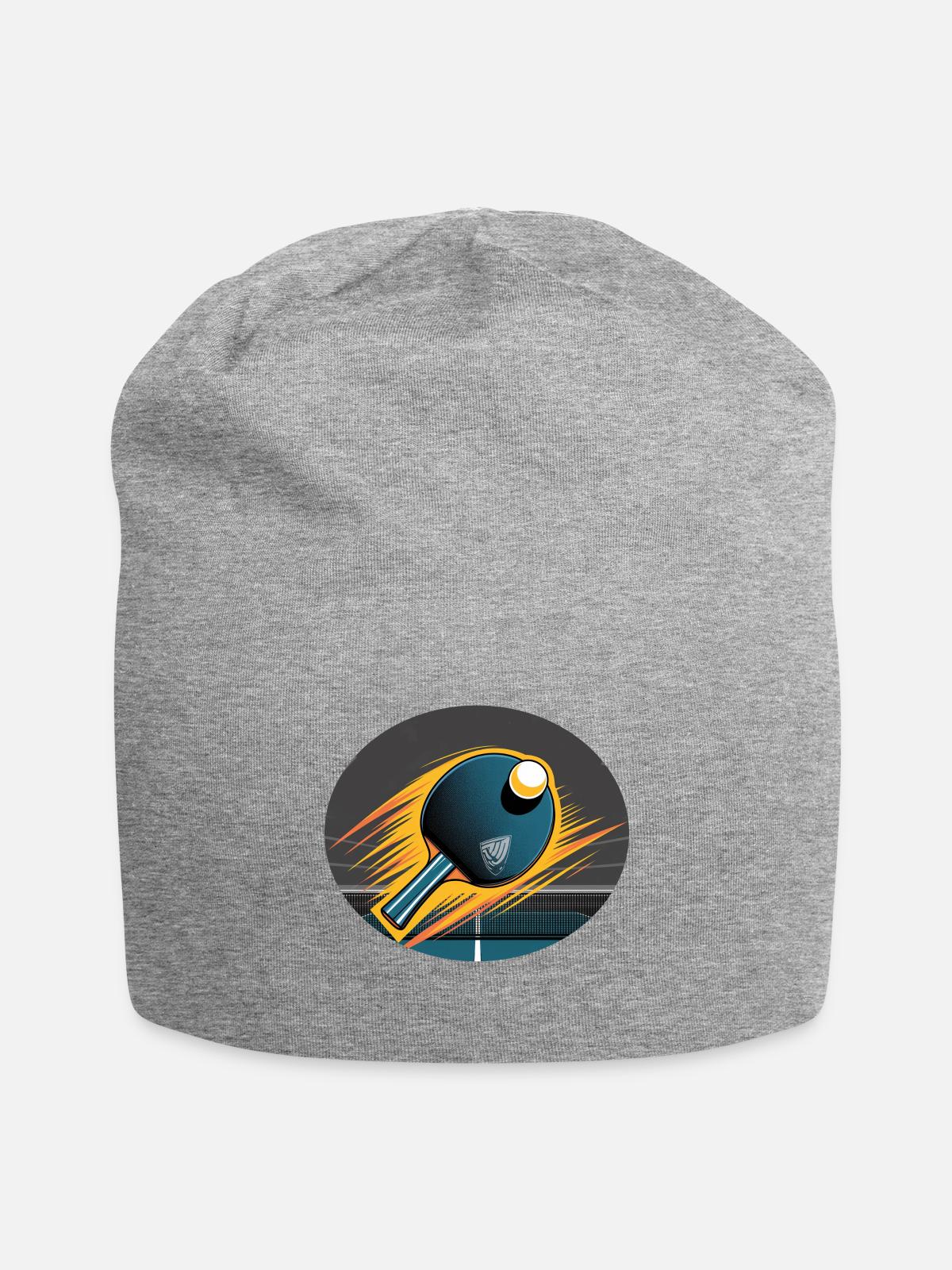 Table Tennis Velocity Burst - Jersey Beanie - heather gray - Front