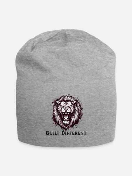 Roaring Lion Ink Splash - Jersey Beanie - heather gray