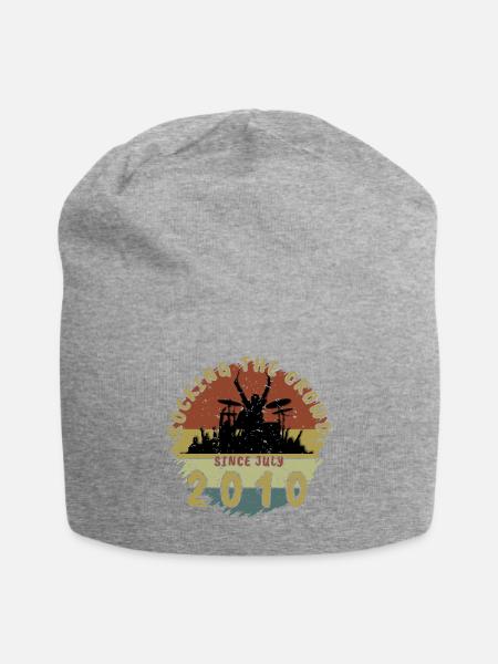 16th Birthday Rocking the crowd DRM 07/2010 - Jersey Beanie - heather gray - Front