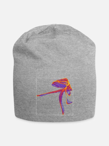 Elegance in Chaos – Strange Attractor - Jersey Beanie - heather gray