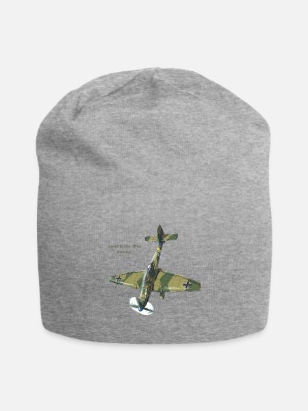 Stuka Dive Bomber Camouflage - Jersey Beanie - heather gray - Front