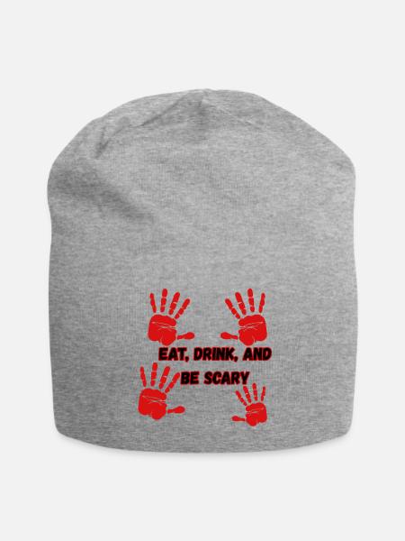 Horror Host - Jersey Beanie - heather gray - Front