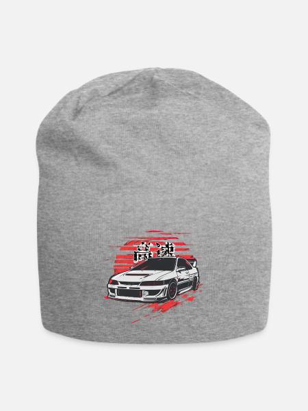 White Lancer Evo - Jersey Beanie - heather gray