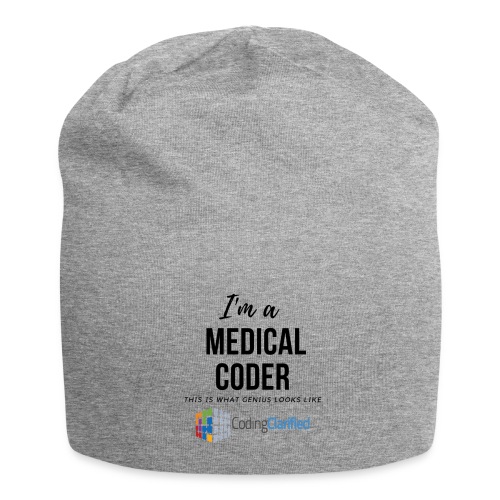 Medical Coder This is What Genius Looks Like - Jersey Beanie