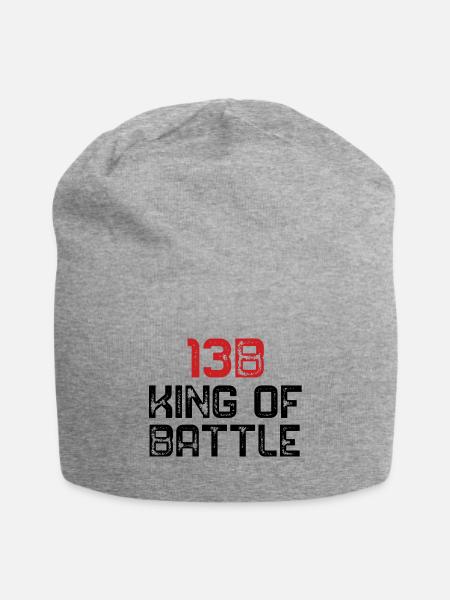 Army Field Artillery. 13 Bravo - Jersey Beanie - heather gray - Front