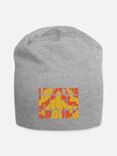 The High Ground - Jersey Beanie - heather gray