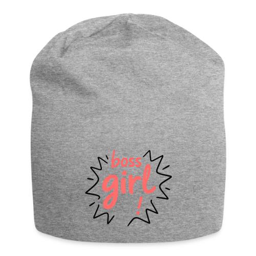 Boss Girl Bold Feminist Statement - Jersey Beanie