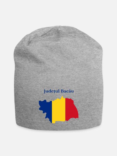 Bacau County Romania - Jersey Beanie - heather gray