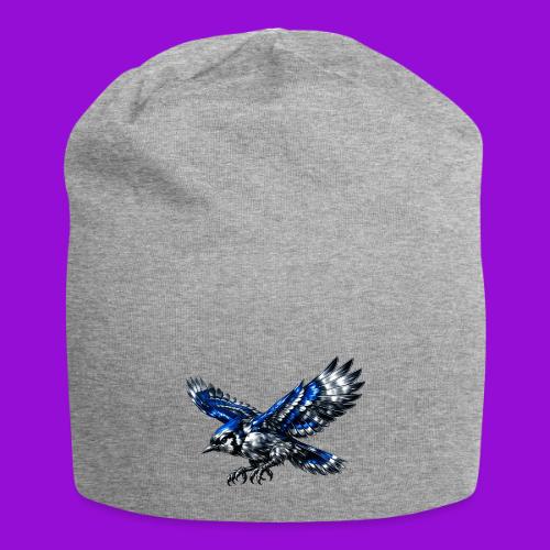 Silver Blue Jay Dive - Jersey Beanie