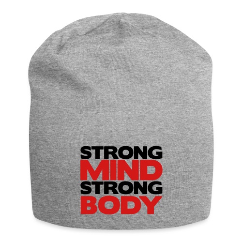 Strong Mind Strong Body - Jersey Beanie