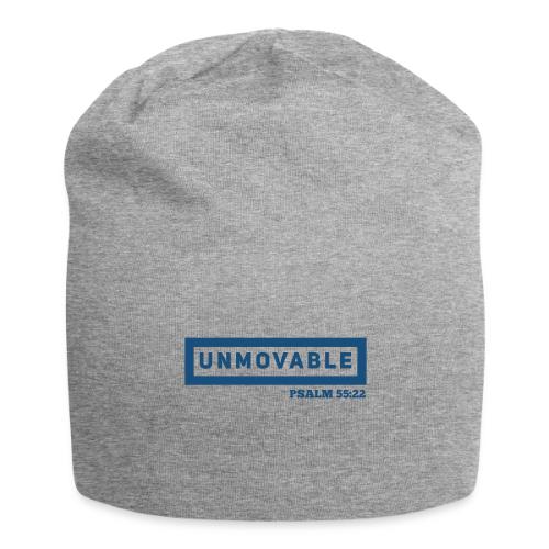 Unmovable: Psalm 55:22 - Jersey Beanie