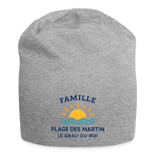 Family Beach Shirt – Plage des Martin Design - Jersey Beanie
