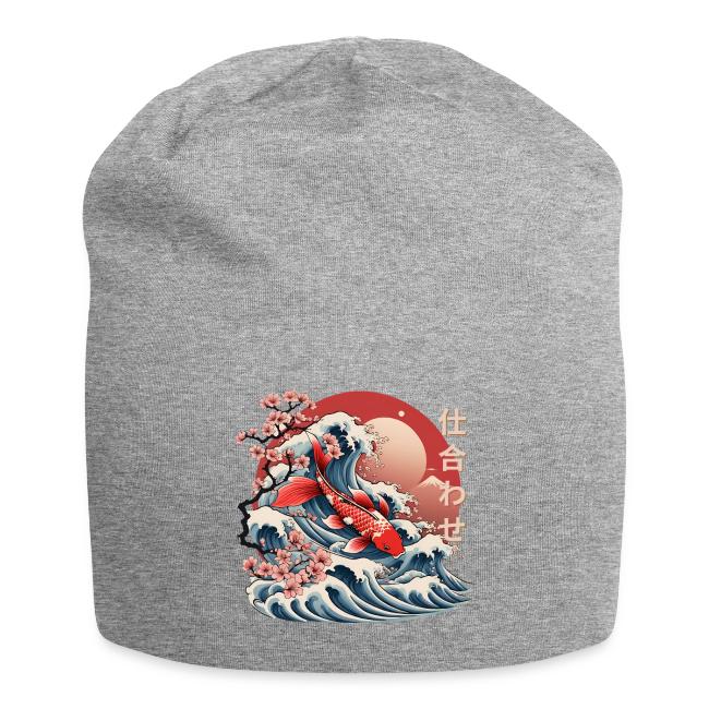 Majestic Koi Fish Ukiyo-e Japanese Design