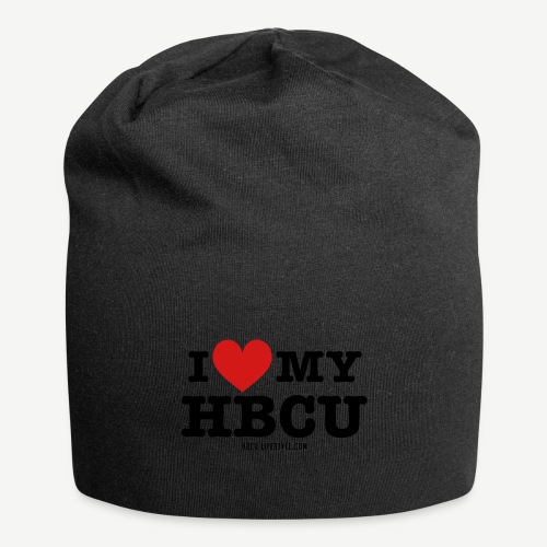 I Love My HBCU - Women's Black, Red and White T-Sh - Jersey Beanie