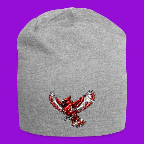 Cardinal in Flight - Jersey Beanie