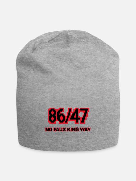 8647 Pixel Rebellion - Jersey Beanie - heather gray - Front