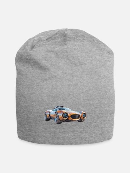Golden Mirage Hypercar - Jersey Beanie - heather gray - Front