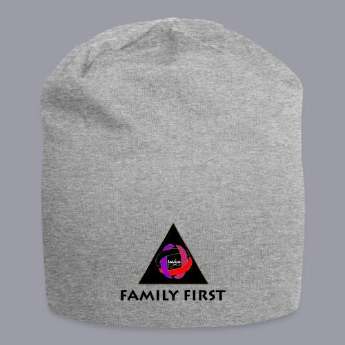 JALEJA FAMILY FIRST (BLACK PRINT) - Jersey Beanie
